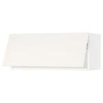 SEKTION Wall cabinet horizontal, white/Veddinge white, 36x15x15 "