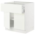 SEKTION Base cabinet with drawer/2 doors, white/Vallstena white, 30x24x30 "  All media SEKTION Base cabinet with drawer/2 doors, white/Vallstena white, 30x24x30 "