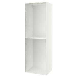 SEKTION High cabinet with shelves/4 doors, white/Vallstena white, 30x24x80 "